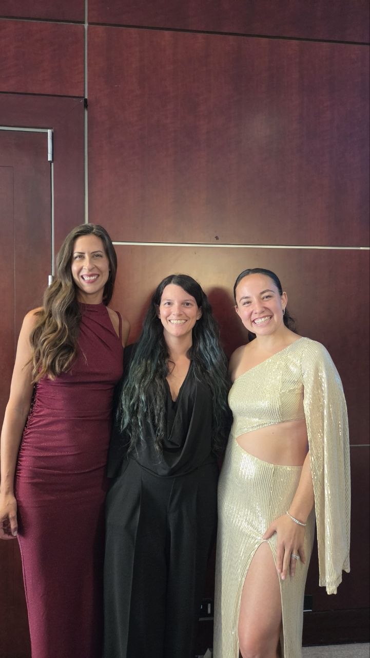 Samara, Amanda, and Marina together in Vancouver